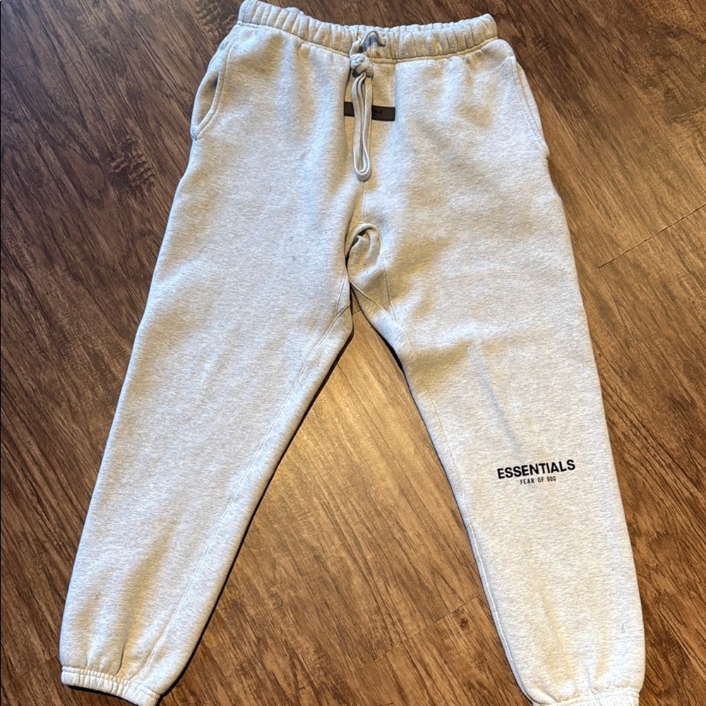 Essentials Light Gray Joggers